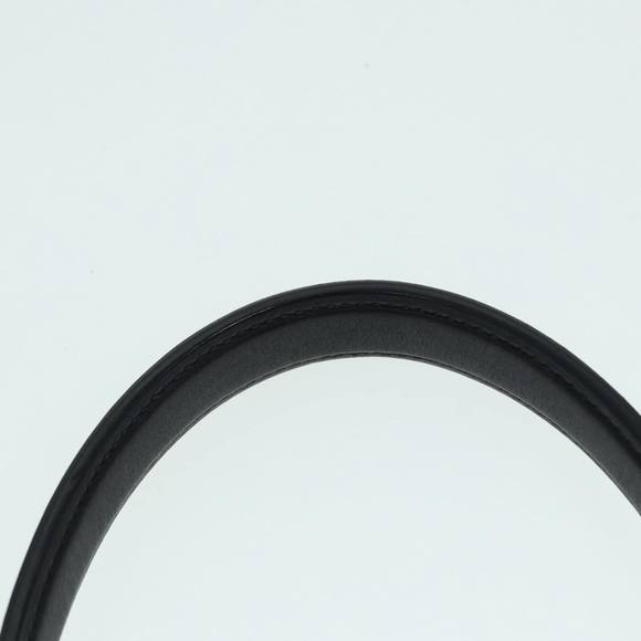 PRADA Hand Bag Leather Wine Red Silver Auth bs17882 - Picture 8 of 16